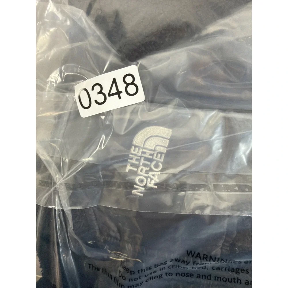 The North Face Girls Oso Hoodie Black Full Zip Fleece Jacket Size‎ M 10/12
